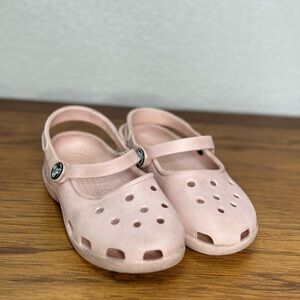Vintage Crocs Pink Classic Mary Jane Size 10